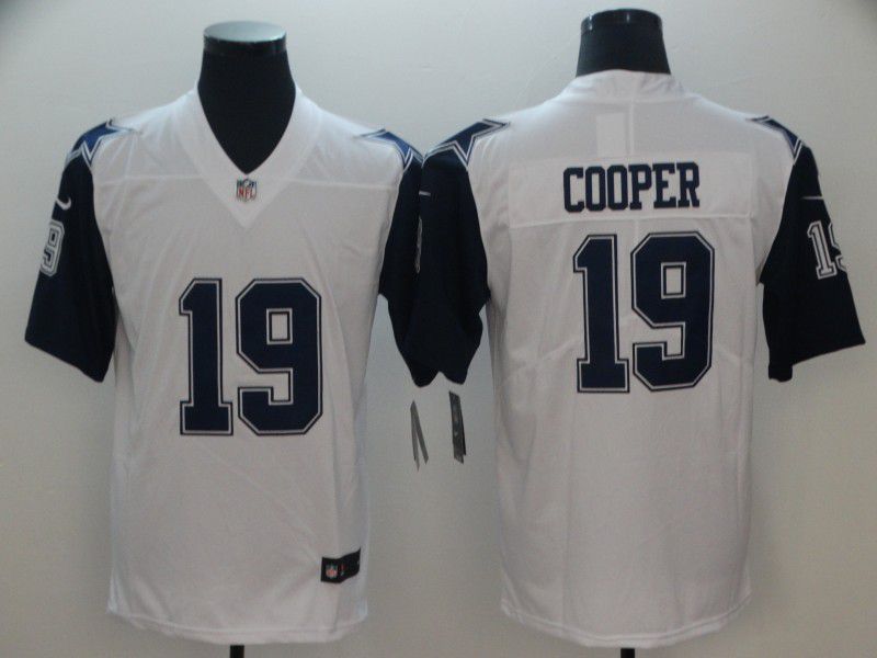 Men Dallas cowboys #19 Cooper White Thanksgiving Nike Vapor Untouchable Limited Playe NFL Jerseys->baltimore orioles->MLB Jersey